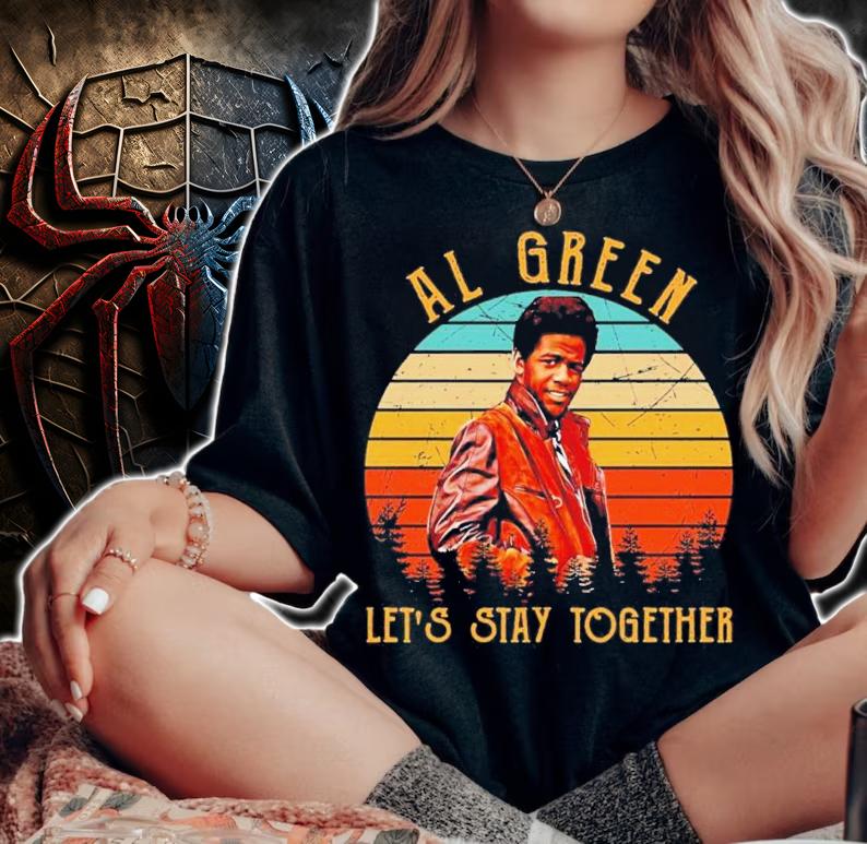 Al Green Let's Stay Together Vintage Shirt t-shirt woman shirt