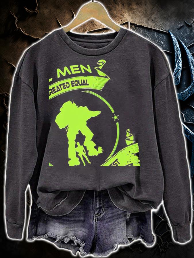 All Men Are Created Equal But Only The Best Become Pilots Titanfall characters T-shirt t-shirt
