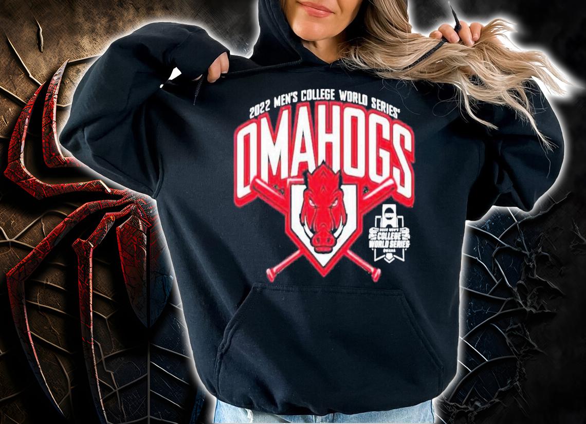 Arkansas Razorback 2022 Men's College World Series Omahogs T-Shirt t-shirt hoodie