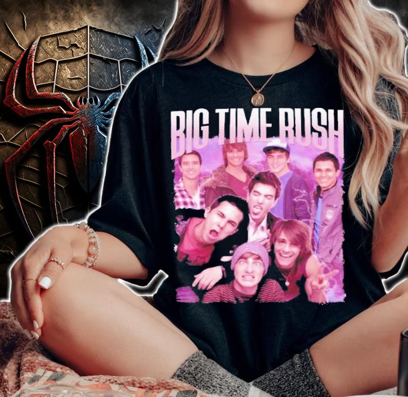 Big Time Rush Retro Vintage T-Shirt t-shirt