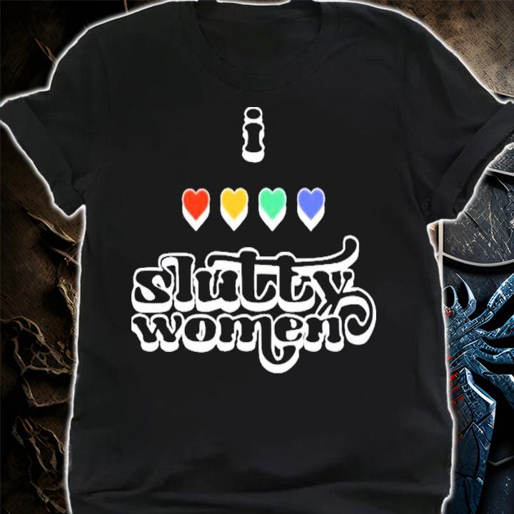 Chrissy Chlapecka I Heart Slutty Women T-Shirt t-shirt