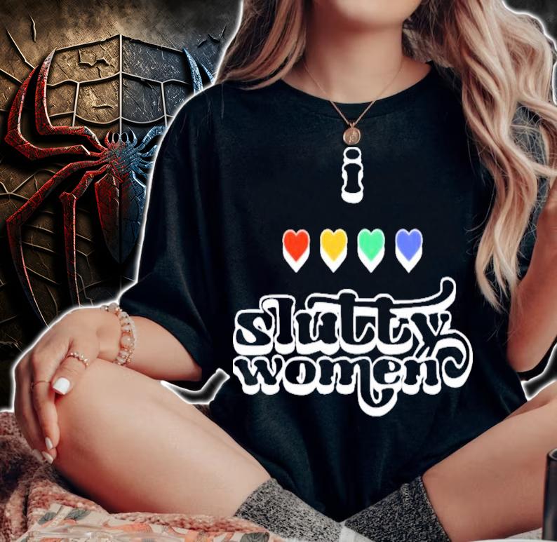 Chrissy Chlapecka I Heart Slutty Women T-Shirt t-shirt
