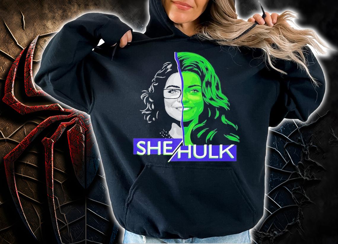 Marvel Studios She Hulk Jen Walters Split shirt t-shirt