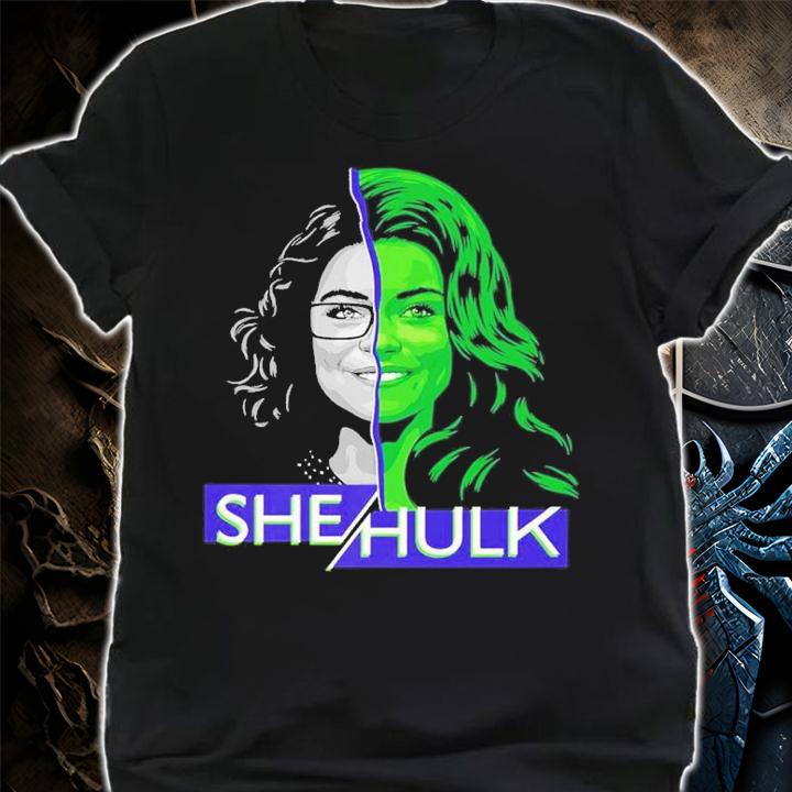 Marvel Studios She Hulk Jen Walters Split shirt t-shirt