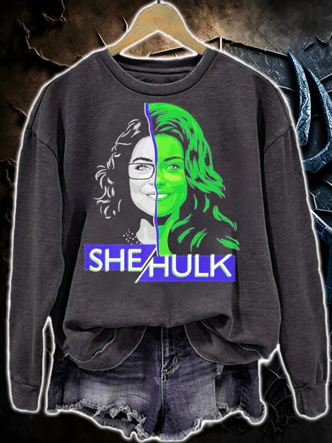 Marvel Studios She Hulk Jen Walters Split shirt t-shirt