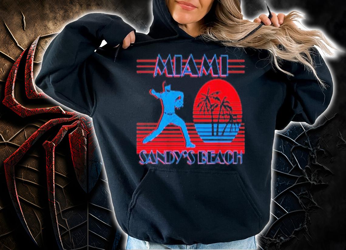 Sandy Alcntara Sandy's Beach shirt t-shirt