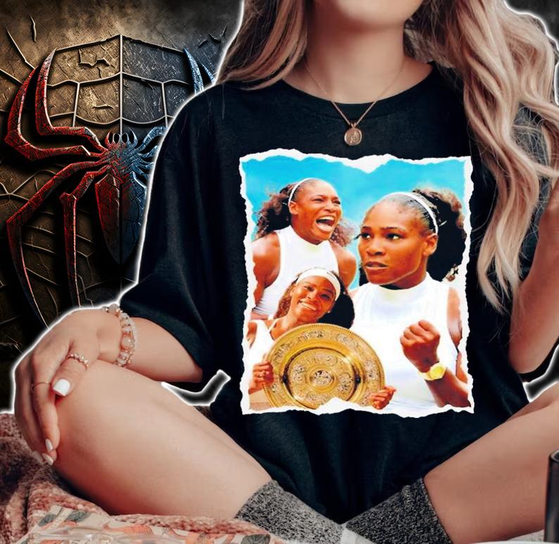 Serena Williams Grand Slam Tennis Vintage Shirt t-shirt woman shirt