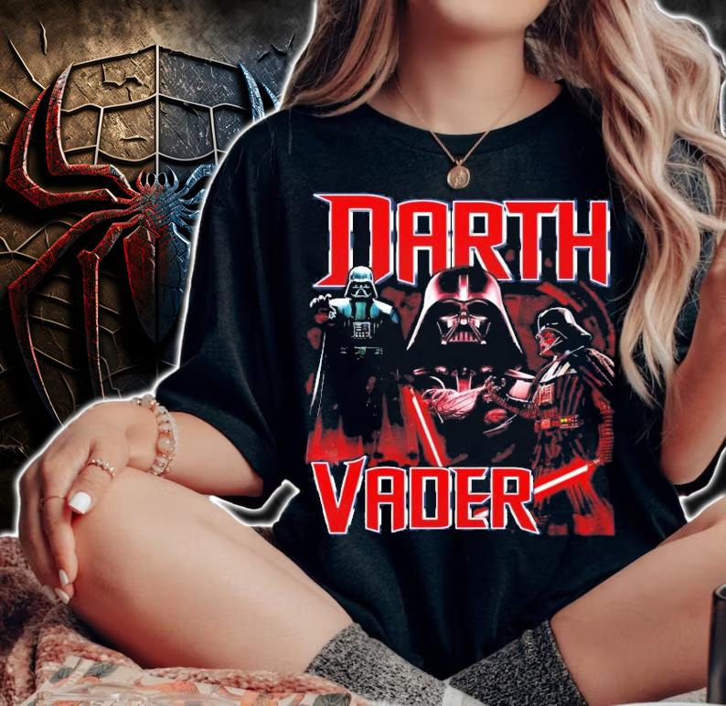 Star Wars Darth Vader Portrait Anakin Skywalker T-Shirt t-shirt woman shirt