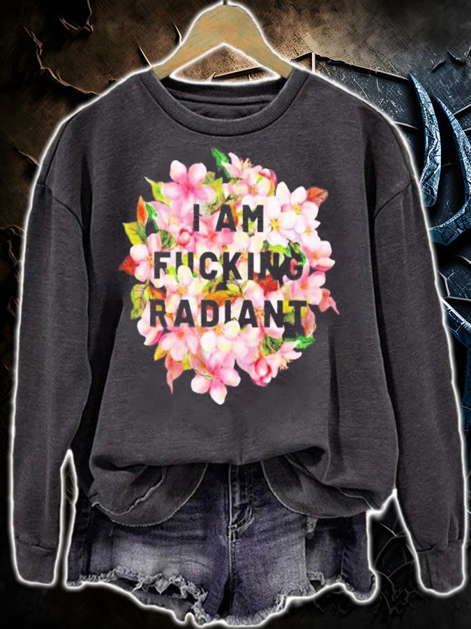 The Spark Company I Am Fucking Radiant Feminist T-Shirt t-shirt