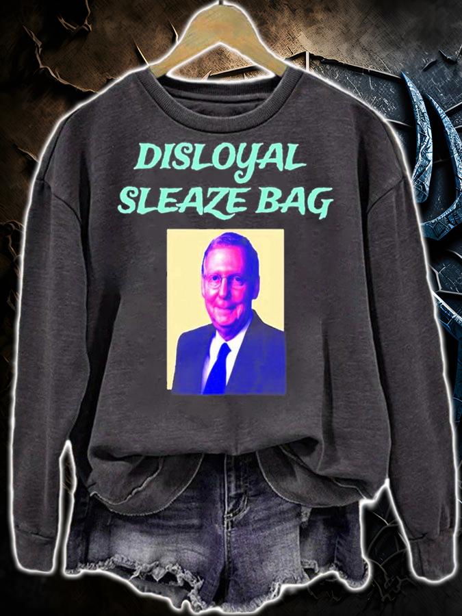 Trump Calls Mitch McConnell Disloyal Sleaze Bag shirt t-shirt sweatshirt