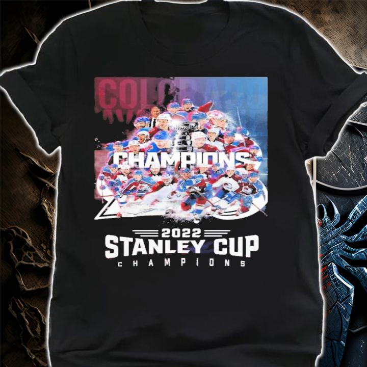 Colorado Avalanche Champions 2022 Stanley Cup Final Champions Shirt t-shirt shirt