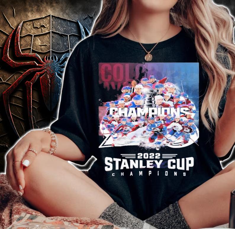 Colorado Avalanche Champions 2022 Stanley Cup Final Champions Shirt t-shirt woman shirt