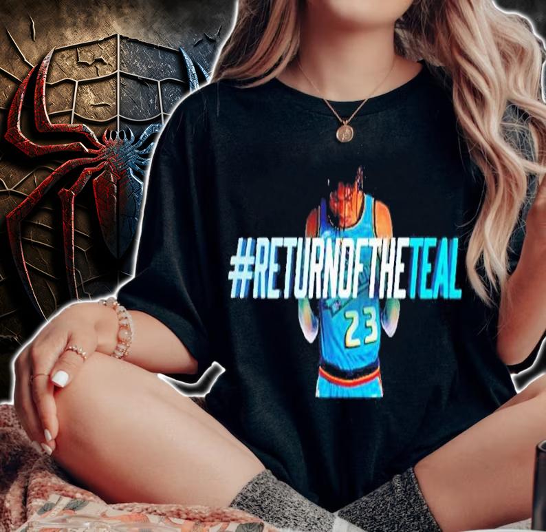 Detroit Pistons Return Of The Teal Shirt t-shirt