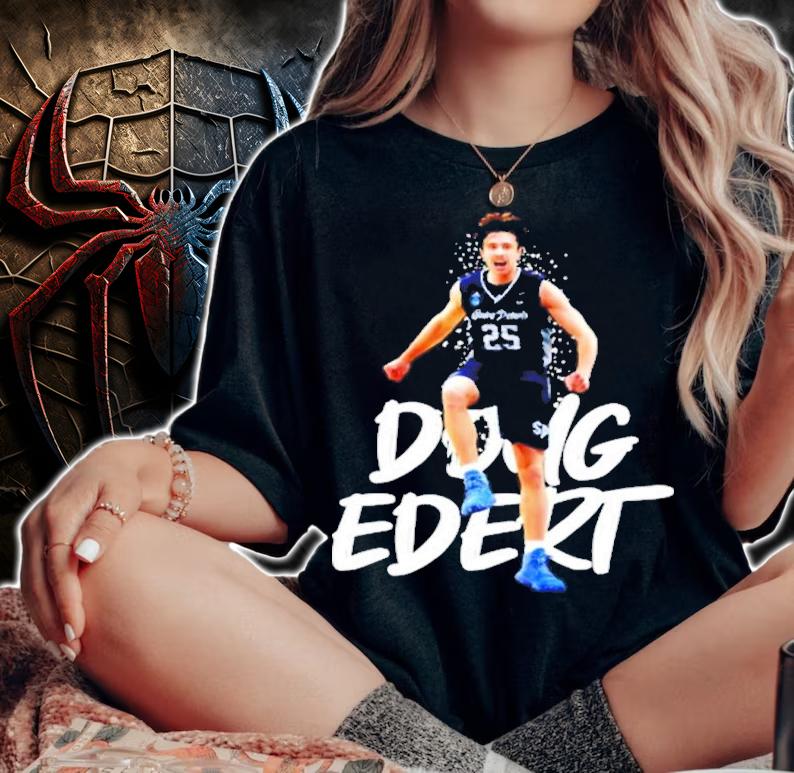 Doug Edert College Basketball Shirt t-shirt woman shirt