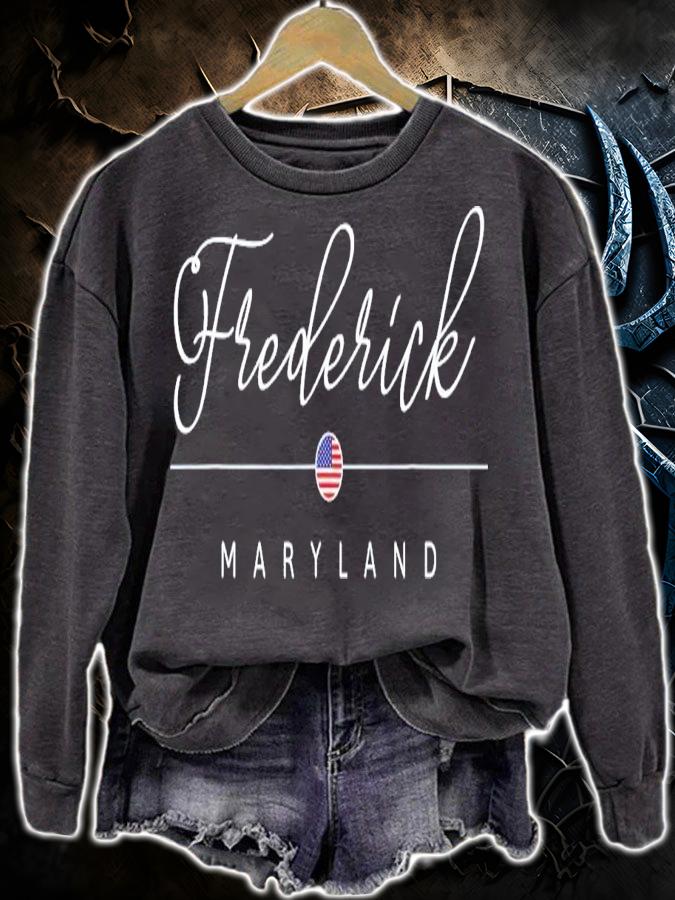 Frederick Maryland MD On Frederick T-Shirt t-shirt