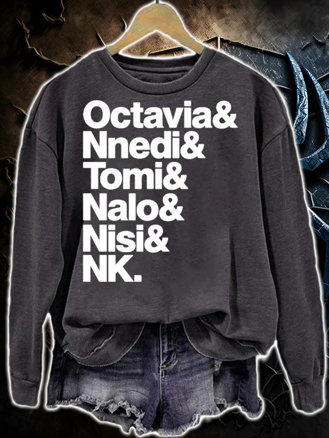Gareth L Powell Wearing Octavia Nnedi Tomi Nalo Nisi Nk T-Shirt t-shirt