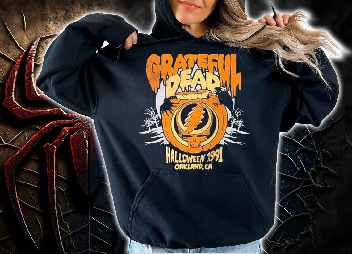 Grateful Dead Halloween Pumpkin Light Weight T-Shirt t-shirt