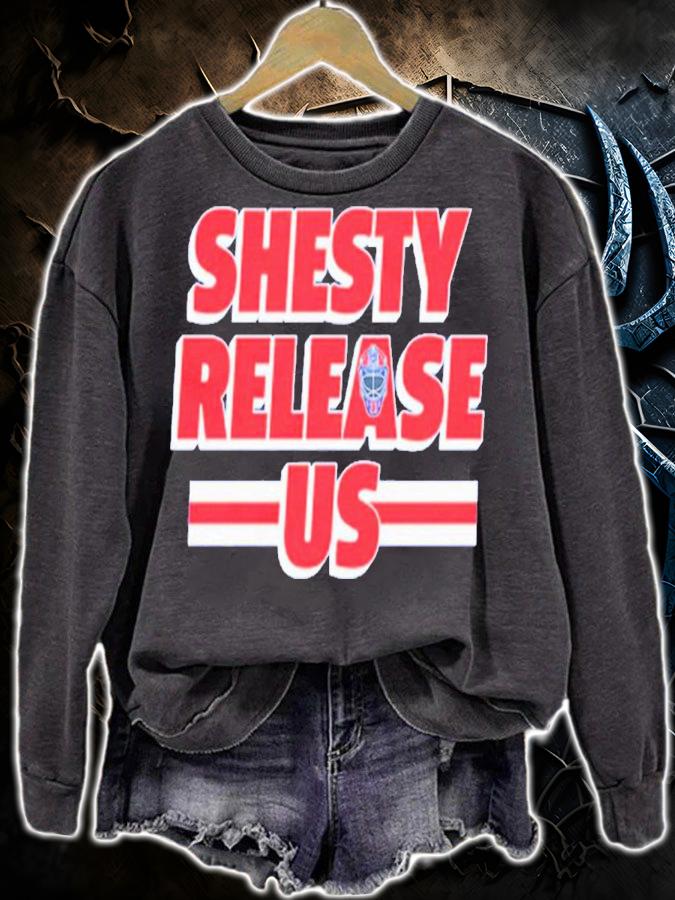 Igor Shesterkin Shesty Release US Hockey T-Shirt t-shirt