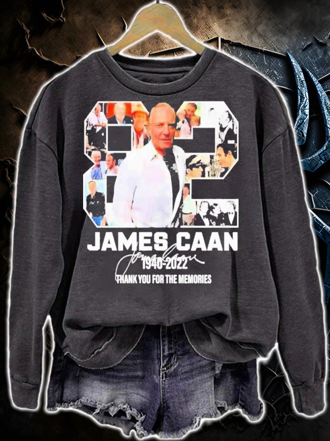 James Caan 1940-2022 Thank You For The Memories Signature Shirt t-shirt