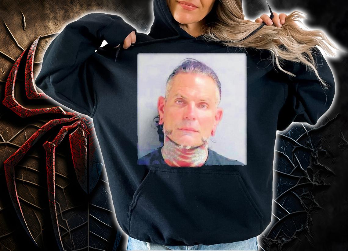 Jeff Hardy Arrested Mugshot Shirt t-shirt