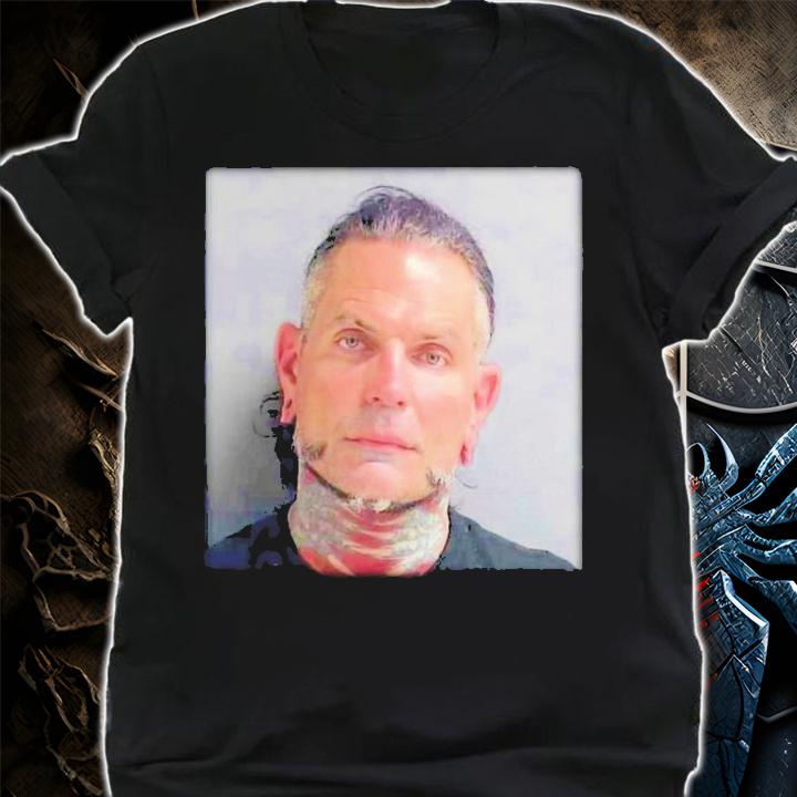 Jeff Hardy Arrested Mugshot Shirt t-shirt
