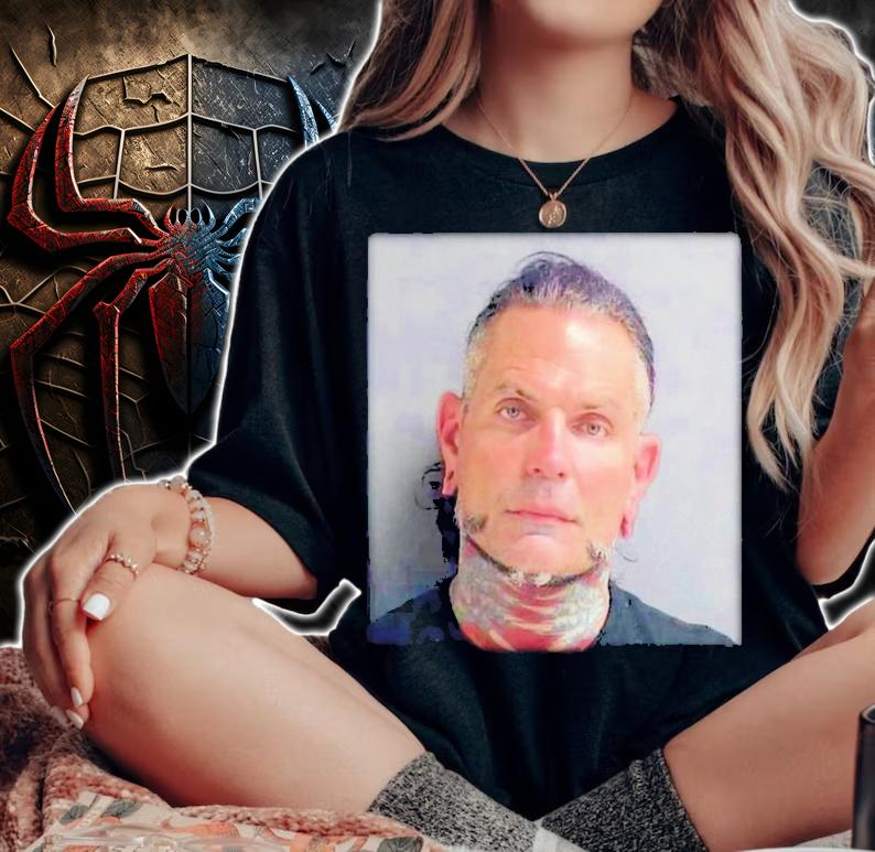 Jeff Hardy Arrested Mugshot Shirt t-shirt woman shirt