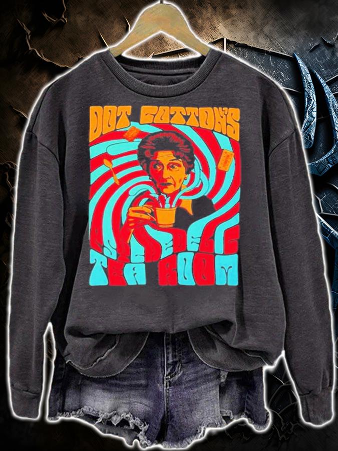 Jimllpaintit Dot Cotton's Psychedelic Tea Room Shirt t-shirt