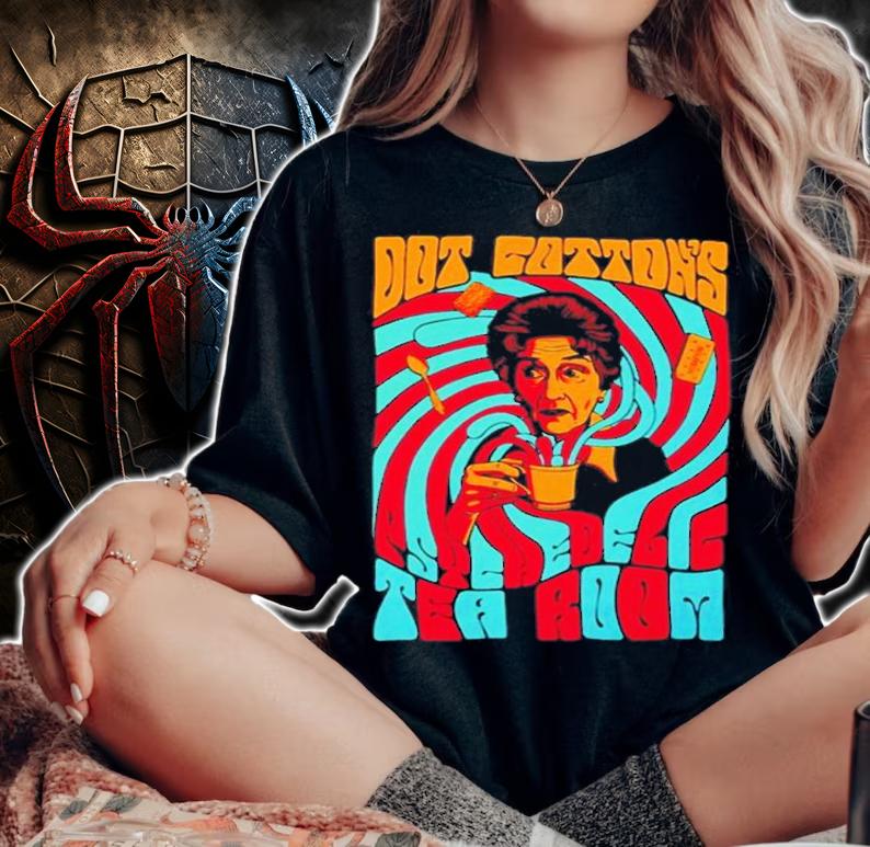Jimllpaintit Dot Cotton's Psychedelic Tea Room Shirt t-shirt