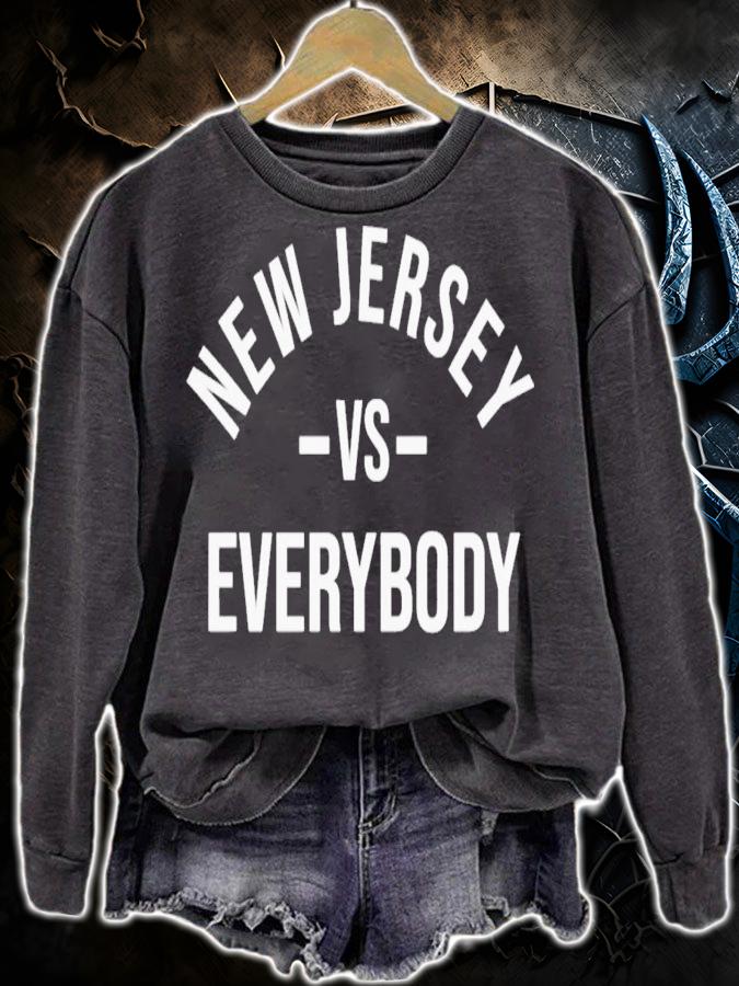 Jon Bon Jovi New Jersey Vs Everybody T-Shirt t-shirt sweatshirt