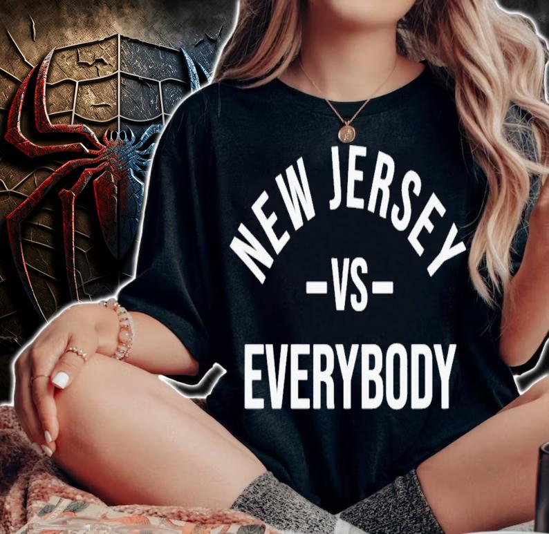 Jon Bon Jovi New Jersey Vs Everybody T-Shirt t-shirt woman shirt
