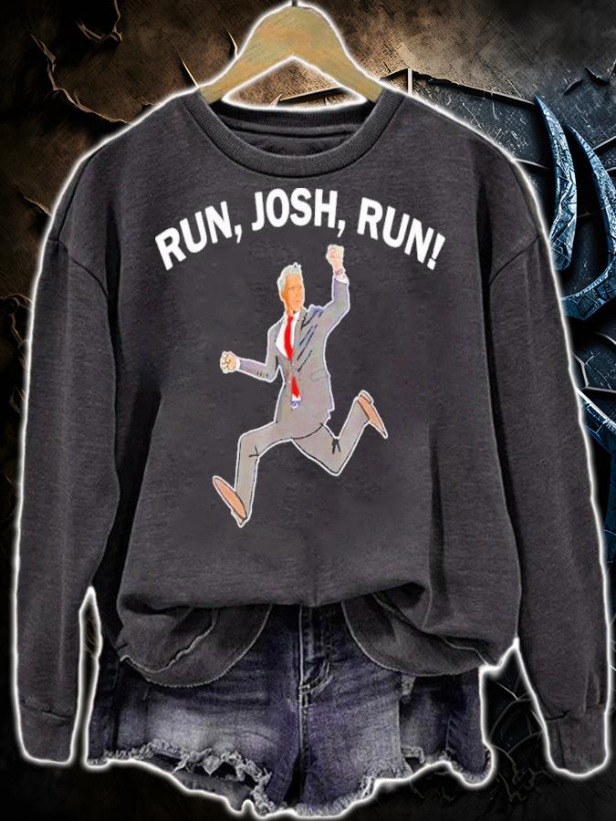 Josh Hawley Run Free Funny Josh Hawley Running Shirt t-shirt