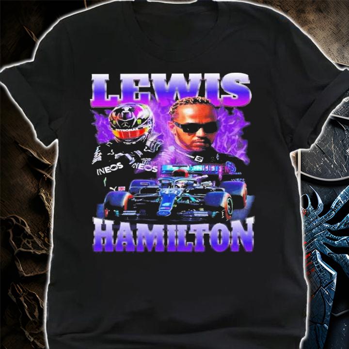 Lewis Hamilton 90s Bootleg Formula 1 Racing Team Mercedes Ham 44 T-Shirt t-shirt