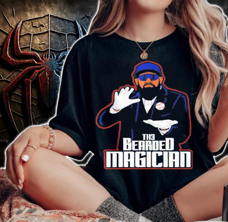 Luis Guillorme The Bearded Magician T-Shirt t-shirt woman shirt