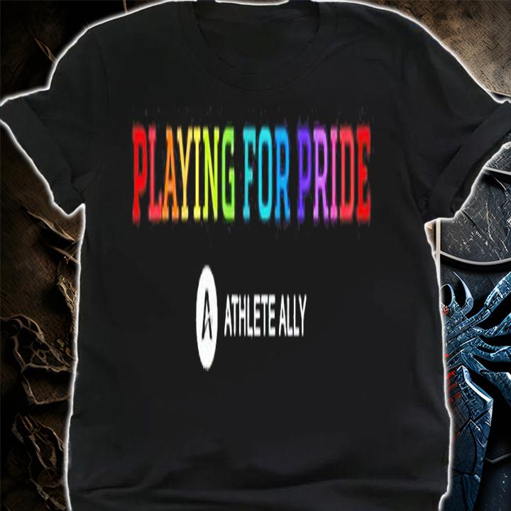 Playing For Pride Athlete Ally t-shirt shirt
