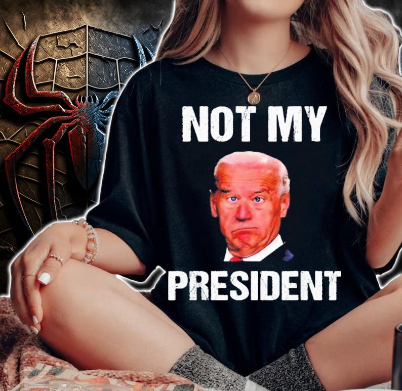Pro Trump 2024 Not My President Anti-Biden Republican T-Shirt t-shirt