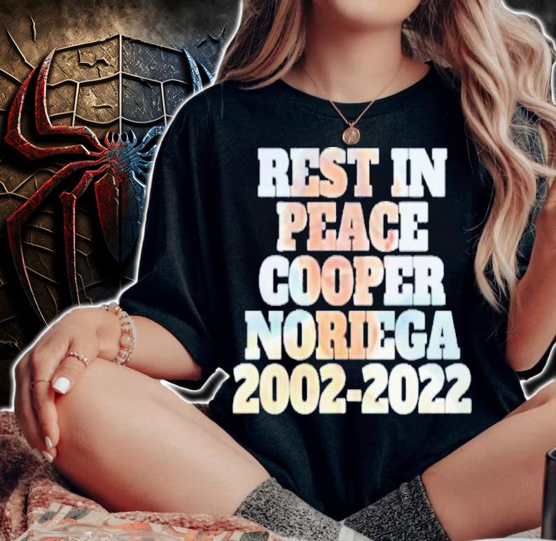 Rest In Peace Cooper Noriega 2002-2022 Shirt t-shirt woman shirt