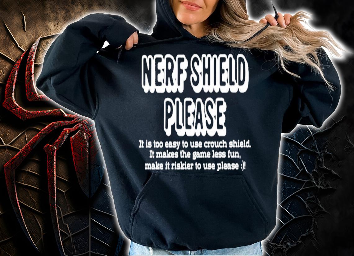 Nerf Shield Please Shirt t-shirt