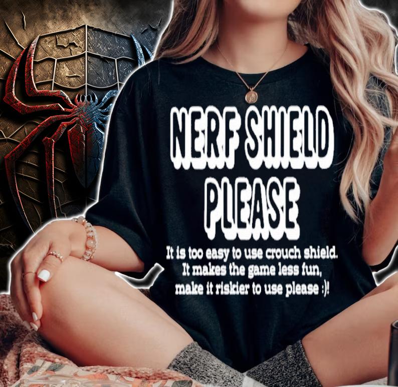 Nerf Shield Please Shirt t-shirt