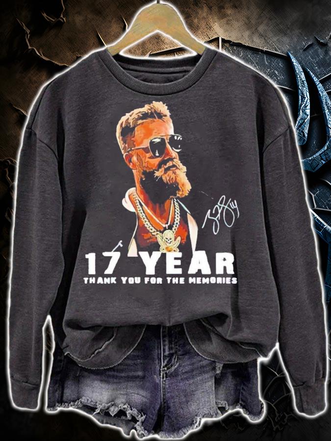 Ryan Fitzpatrick Retirement 17 Years Signatures Thank You For The Memories Shirt t-shirt