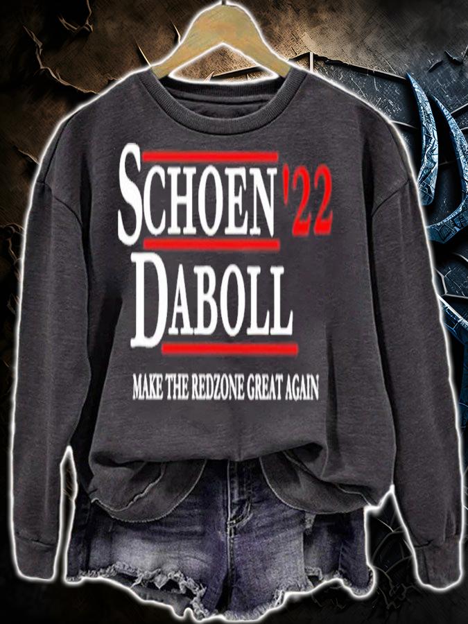 Schoen '22 Daboll make the redzone great again shirt t-shirt sweatshirt