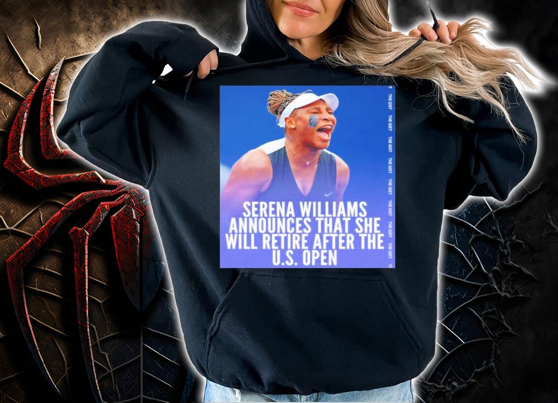 Serena Williams Announces That She Will Retire After The US Open Shirt t-shirt