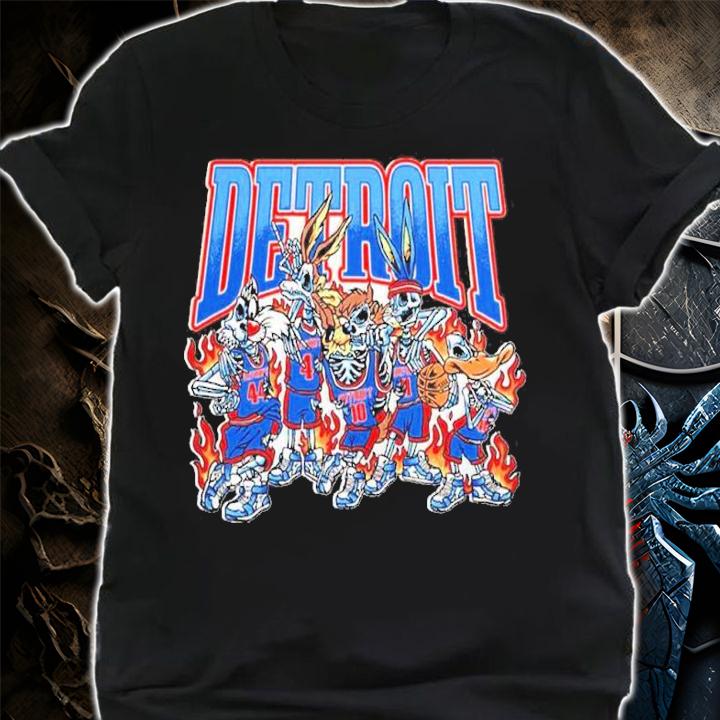 Space Jam Detroit Warren Lotas shirt t-shirt