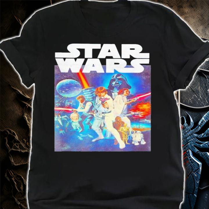 Star Wars Vintage Cast Poster Shirt t-shirt
