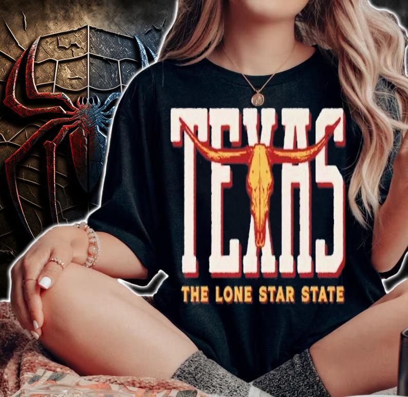 Texas Skull The Lone Star State Shirt t-shirt