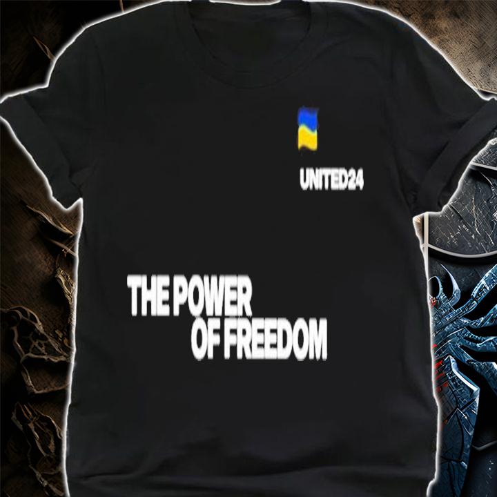 The power of freedom united24 shirt t-shirt