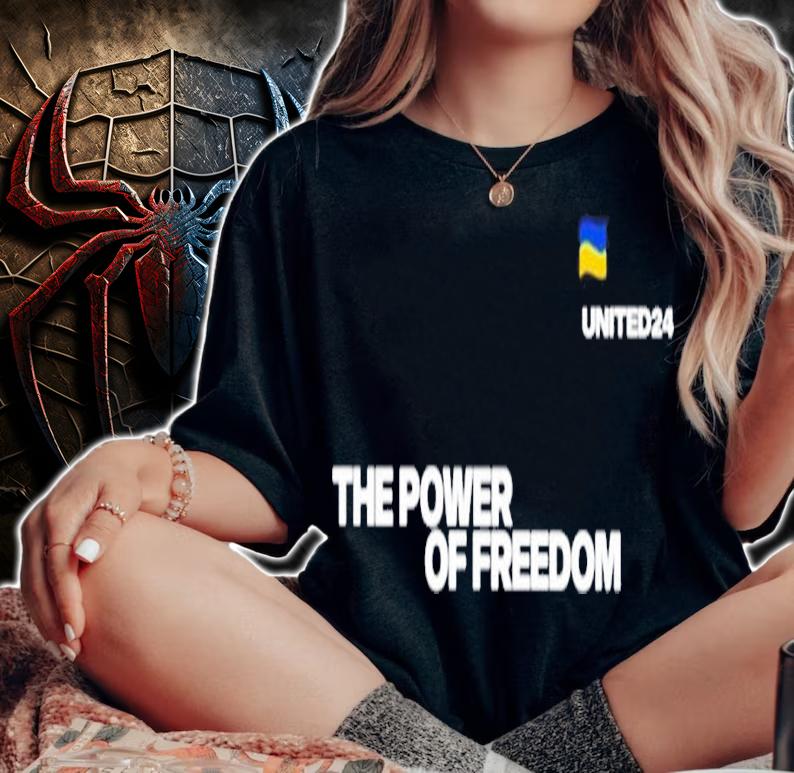 The power of freedom united24 shirt t-shirt