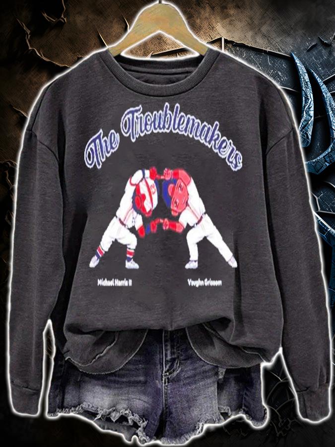 The Troublemakers Michael Harris II and Vaughn Grissom shirt t-shirt sweatshirt