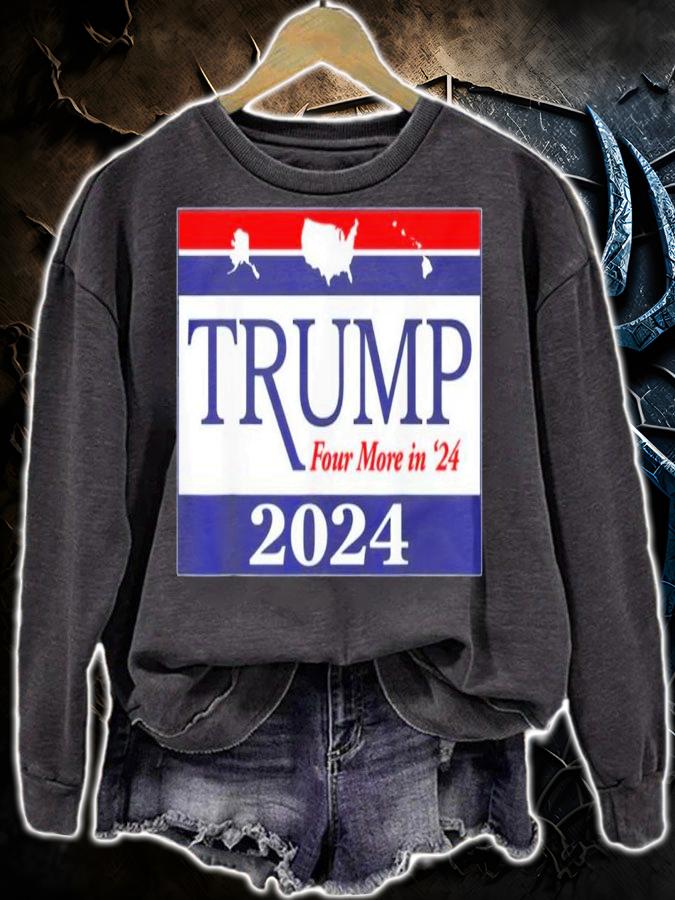 Trump 2024 Four More In 24 T-Shirt t-shirt