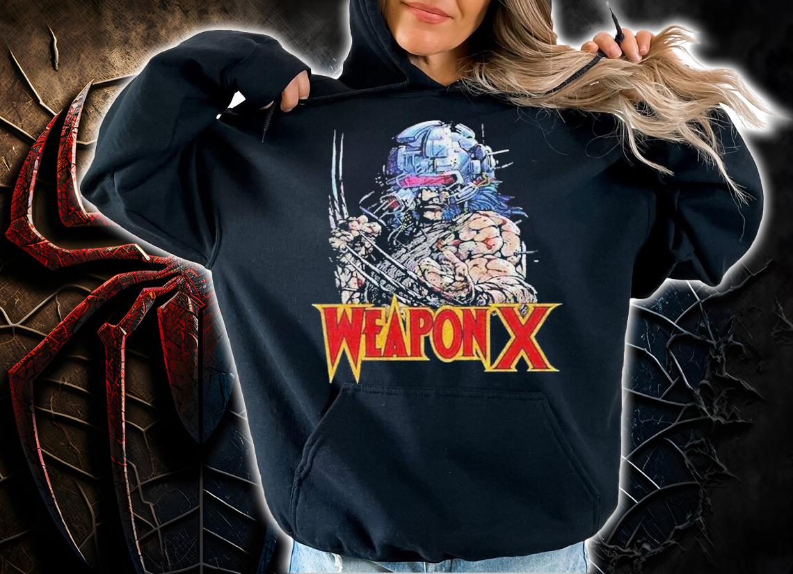 Weapon X Marvel X-Men shirt t-shirt hoodie