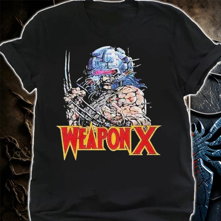 Weapon X Marvel X-Men shirt t-shirt shirt